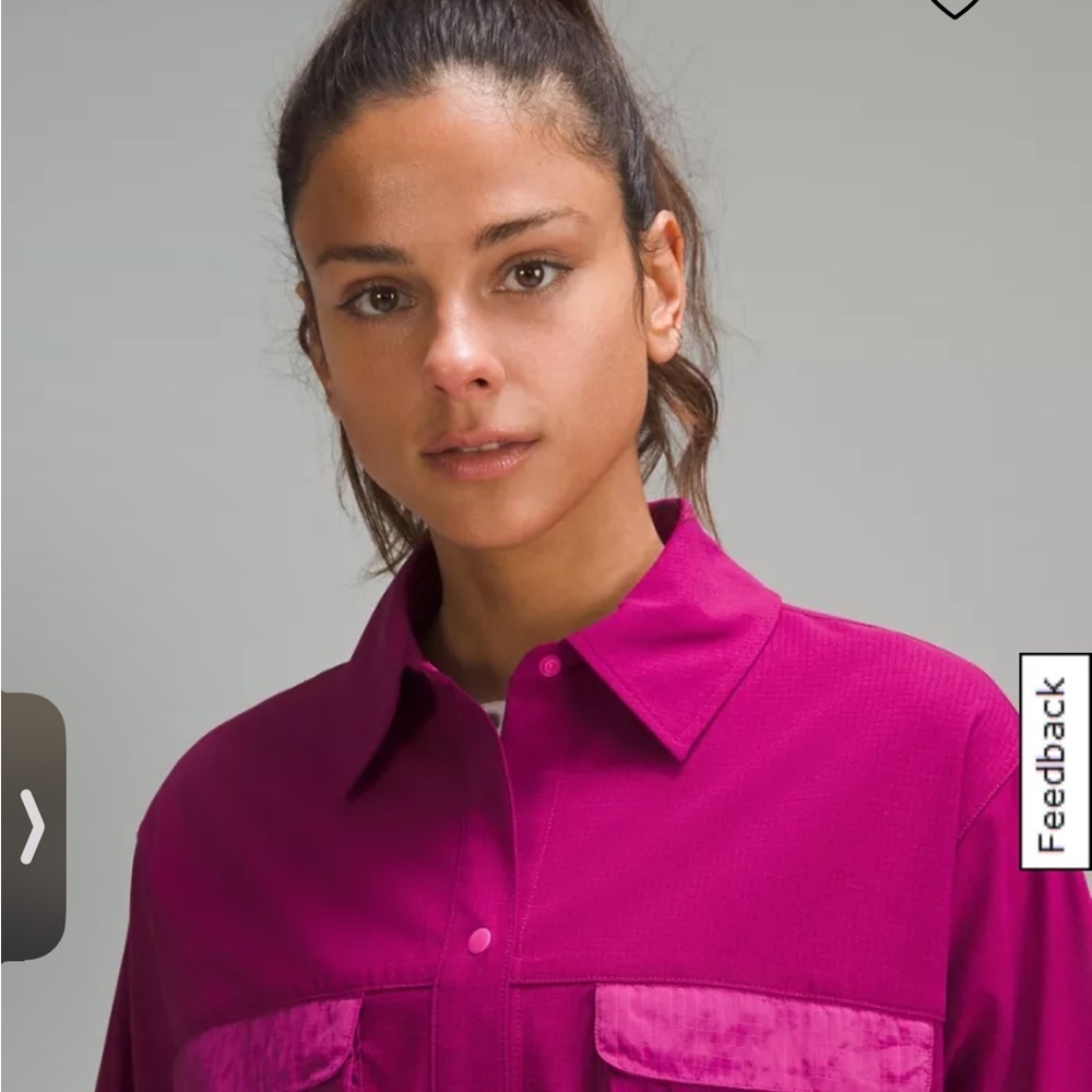 Lulu Lemon WovenAir Hiking Overshirt - Picture 6 of 10